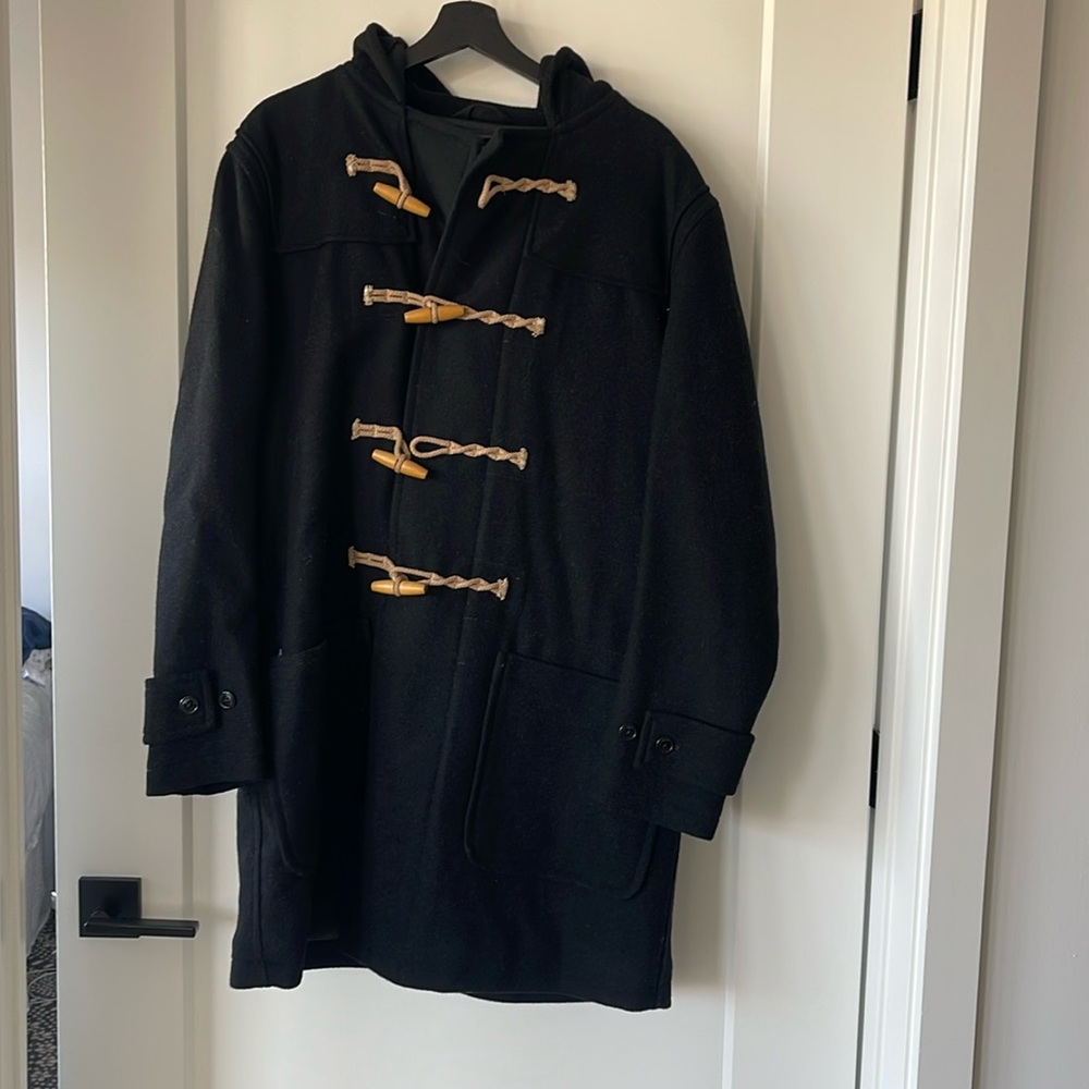 J Crew Men’s Duffel Coat in Wool